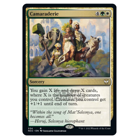 Magic The Gathering - Streets of New Capenna - Camaraderie - 334/93