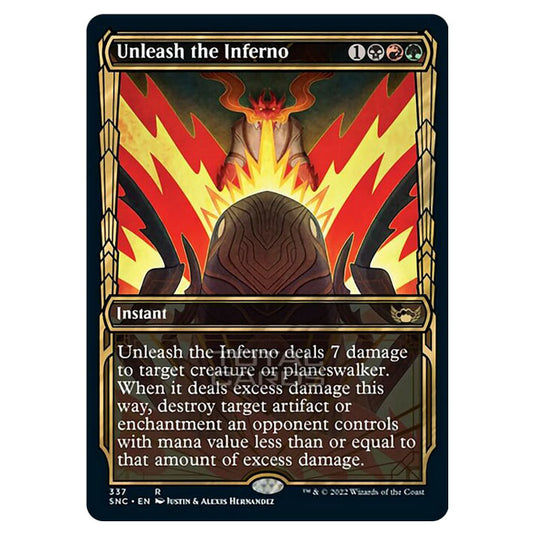 Magic The Gathering - Streets of New Capenna - Unleash the Inferno - 337/281