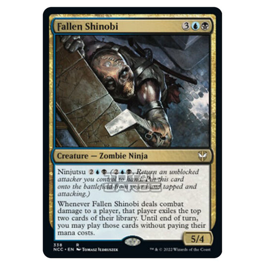 Magic The Gathering - Streets of New Capenna - Fallen Shinobi - 338/93