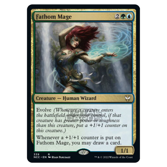 Magic The Gathering - Streets of New Capenna - Fathom Mage - 339/93