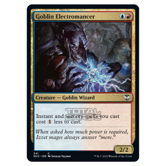 Magic The Gathering - Streets of New Capenna - Goblin Electromancer - 341/93