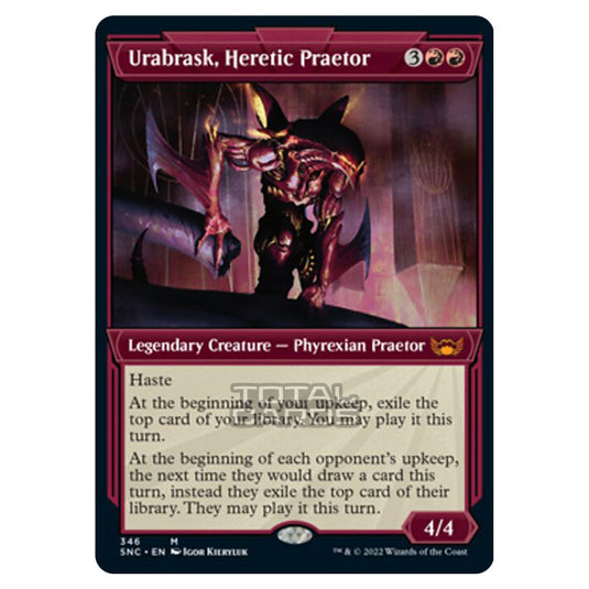 Magic The Gathering - Streets of New Capenna - Urabrask, Heretic Praetor - 346/281