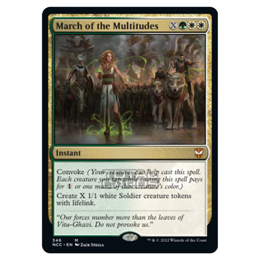 Magic The Gathering - Streets of New Capenna - March of the Multitudes - 346/93