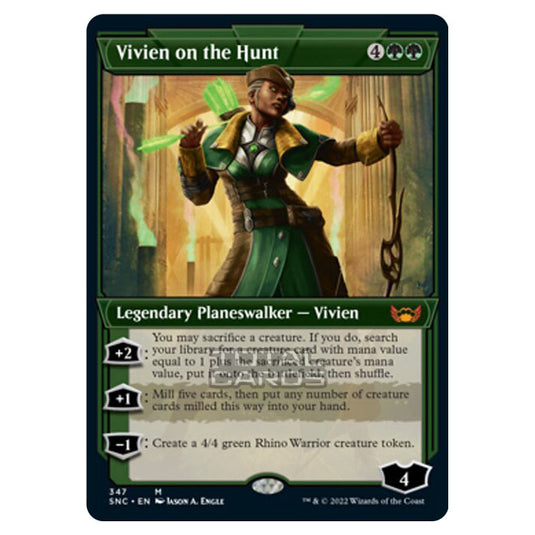 Magic The Gathering - Streets of New Capenna - Vivien on the Hunt - 347/281