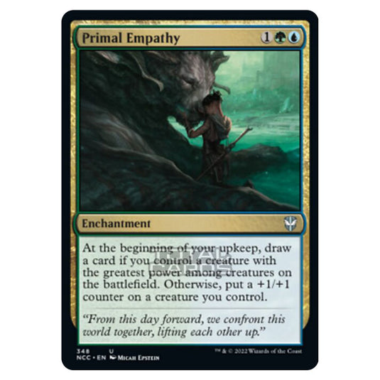 Magic The Gathering - Streets of New Capenna - Primal Empathy - 348/93