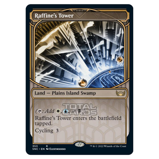 Magic The Gathering - Streets of New Capenna - Raffine's Tower - 353/281