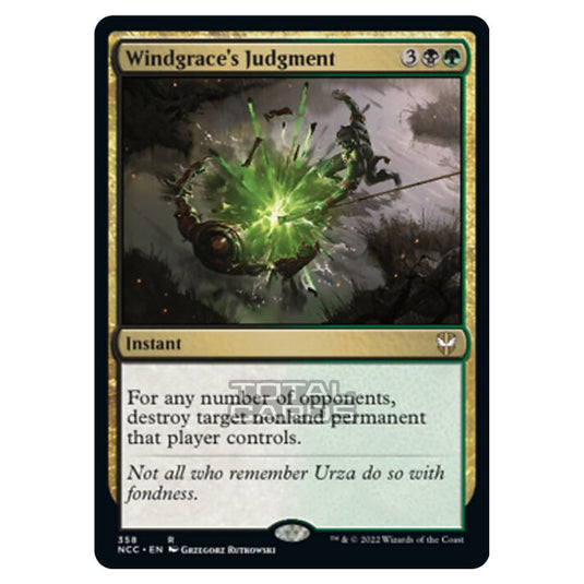 Magic The Gathering - Streets of New Capenna - Windgrace's Judgment - 358/93