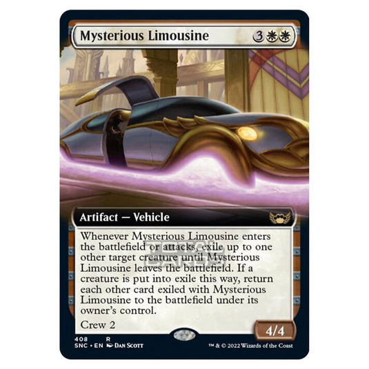 Magic The Gathering - Streets of New Capenna - Mysterious Limousine - 408/281