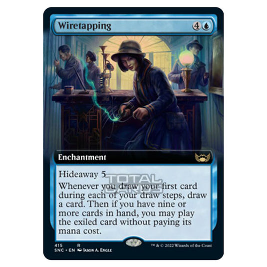 Magic The Gathering - Streets of New Capenna - Wiretapping - 415/281