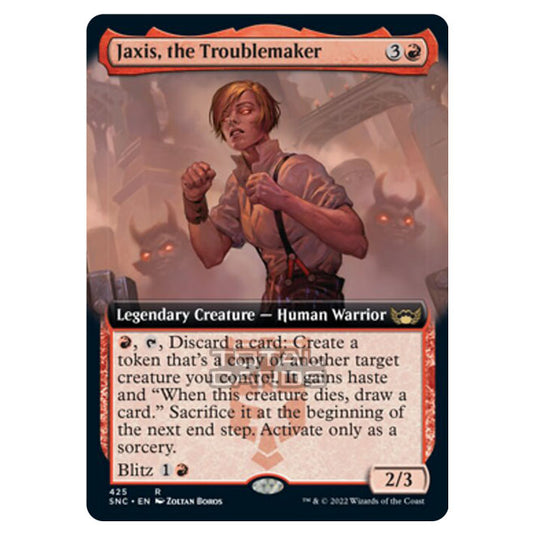 Magic The Gathering - Streets of New Capenna - Jaxis, the Troublemaker - 425/281