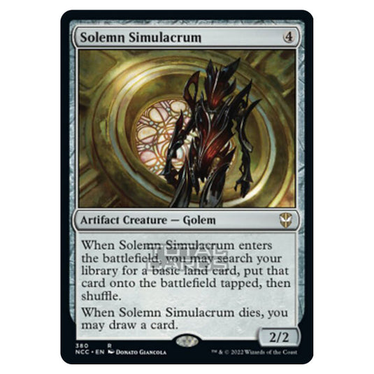 Magic The Gathering - Streets of New Capenna - Solemn Simulacrum - 380/93