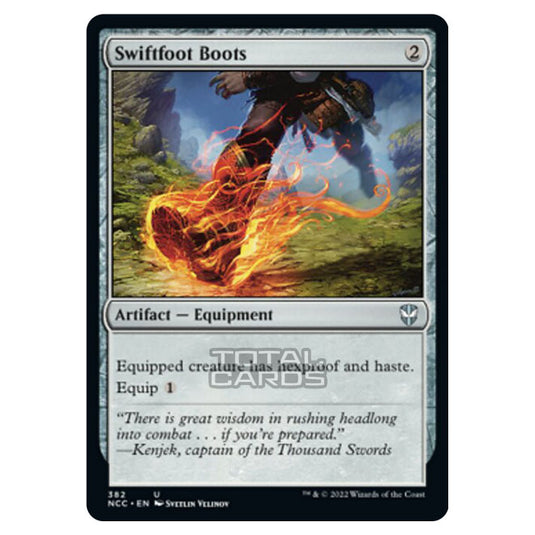 Magic The Gathering - Streets of New Capenna - Swiftfoot Boots - 382/93