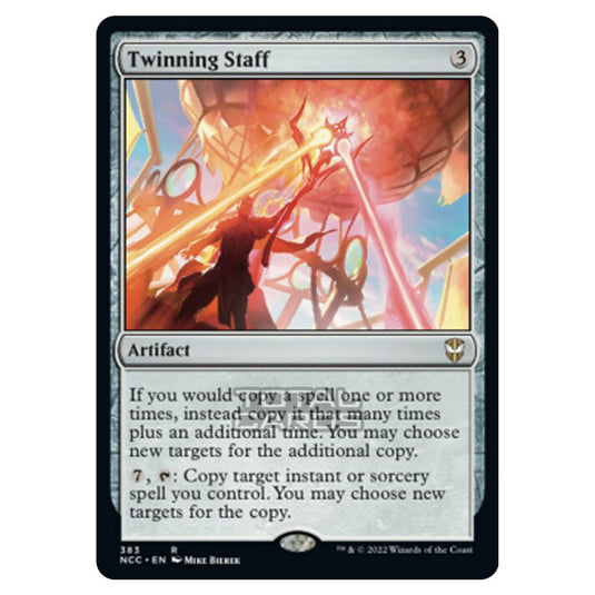 Magic The Gathering - Streets of New Capenna - Twinning Staff - 383/93