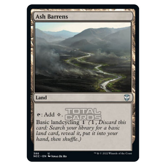 Magic The Gathering - Streets of New Capenna - Ash Barrens - 386/93