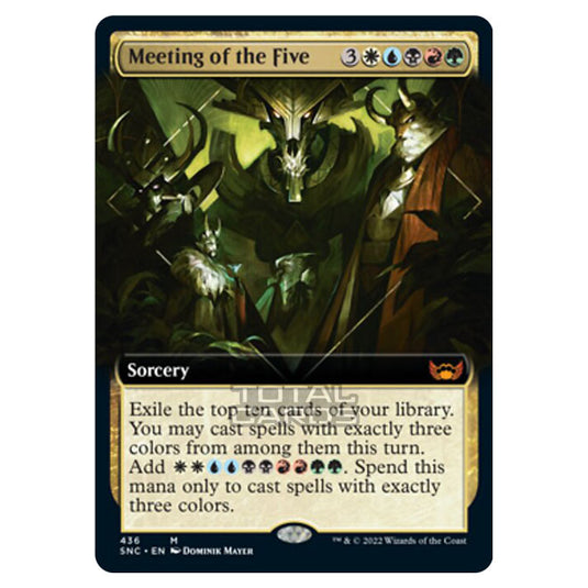 Magic The Gathering - Streets of New Capenna - Meeting of the Five - 436/281