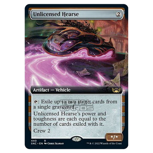 Magic The Gathering - Streets of New Capenna - Unlicensed Hearse - 440/281