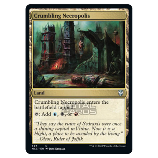 Magic The Gathering - Streets of New Capenna - Crumbling Necropolis - 397/93