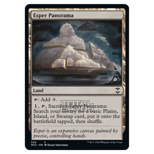 Magic The Gathering - Streets of New Capenna - Esper Panorama - 399/93