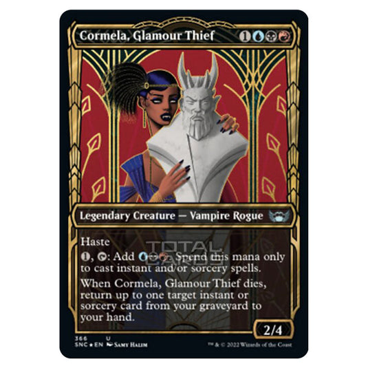 Magic The Gathering - Streets of New Capenna - Cormela, Glamour Thief - 366/281 (Guilded Foil)