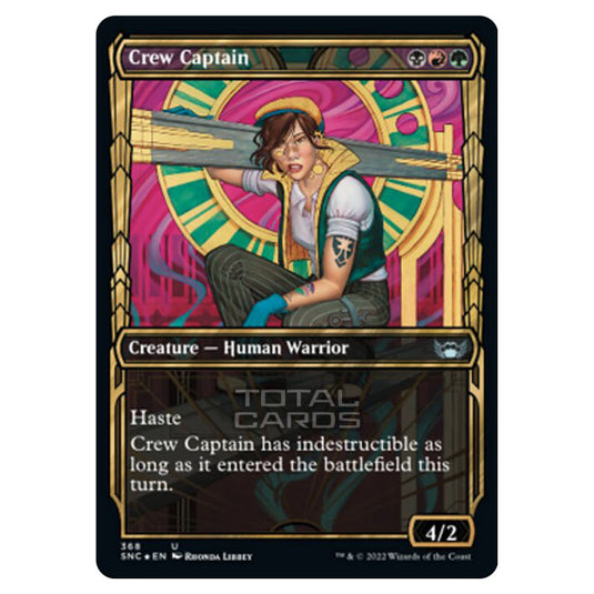 Magic The Gathering - Streets of New Capenna - Crew Captain - 368/281 (Guilded Foil)