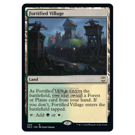 Magic The Gathering - Streets of New Capenna - Fortified Village - 404/93