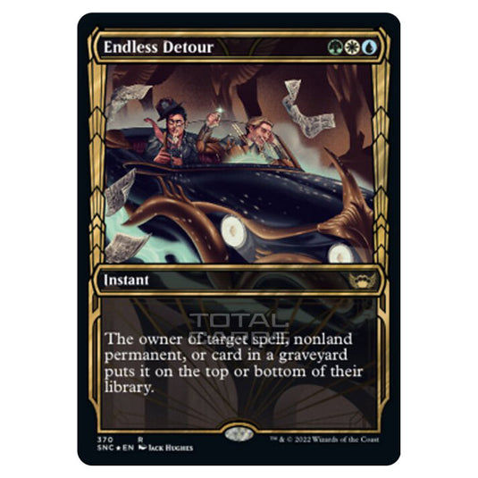 Magic The Gathering - Streets of New Capenna - Endless Detour - 370/281 (Guilded Foil)