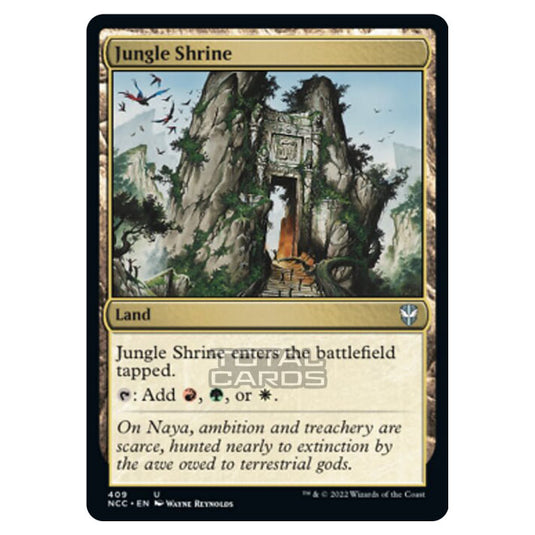 Magic The Gathering - Streets of New Capenna - Jungle Shrine - 409/93