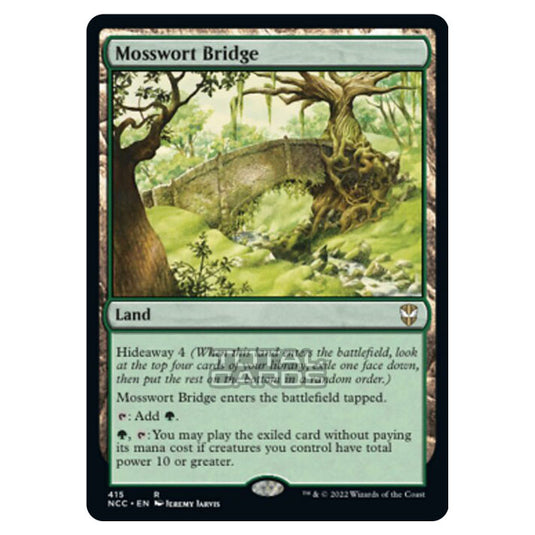 Magic The Gathering - Streets of New Capenna - Mosswort Bridge - 415/93