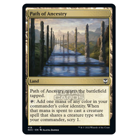 Magic The Gathering - Streets of New Capenna - Path of Ancestry - 419/93