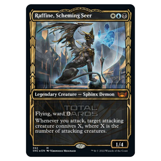 Magic The Gathering - Streets of New Capenna - Raffine, Scheming Seer - 392/281 (Guilded Foil)