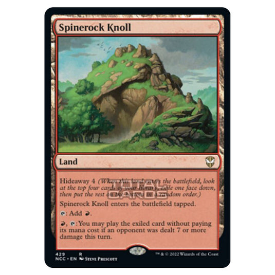 Magic The Gathering - Streets of New Capenna - Spinerock Knoll - 429/93