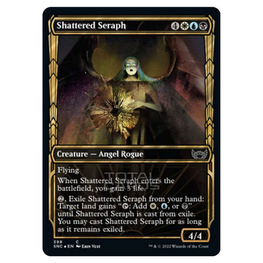 Magic The Gathering - Streets of New Capenna - Shattered Seraph - 398/281 (Guilded Foil)