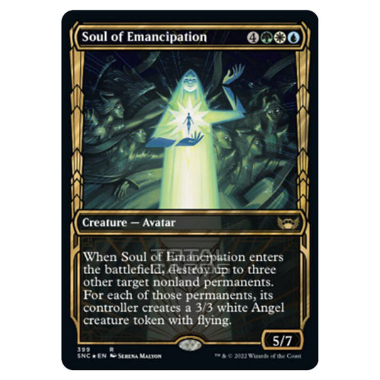 Magic The Gathering - Streets of New Capenna - Soul of Emancipation - 399/281 (Guilded Foil)