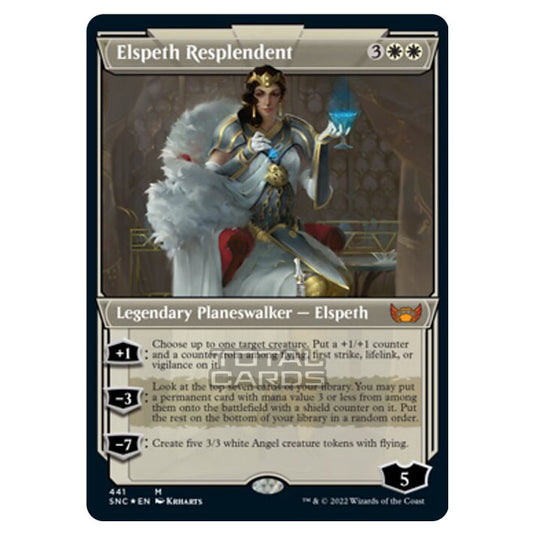 Magic The Gathering - Streets of New Capenna - Elspeth Resplendent - 441/281 (Etched Foil)