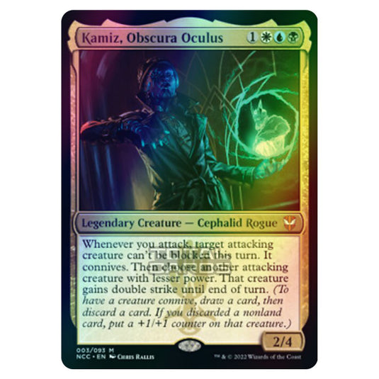 Magic The Gathering - Streets of New Capenna - Kamiz, Obscura Oculus - Magic The Gathering - Streets of New Capenna - Kamiz, Obscura Oculus -