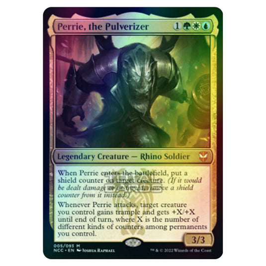 Magic The Gathering - Streets of New Capenna - Perrie, the Pulverizer - 5/93 (Foil)