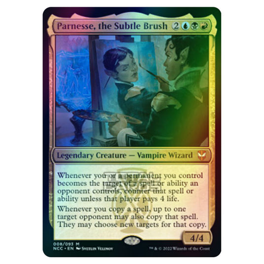 Magic The Gathering - Streets of New Capenna - Parnesse, the Subtle Brush - 8/93 (Foil)