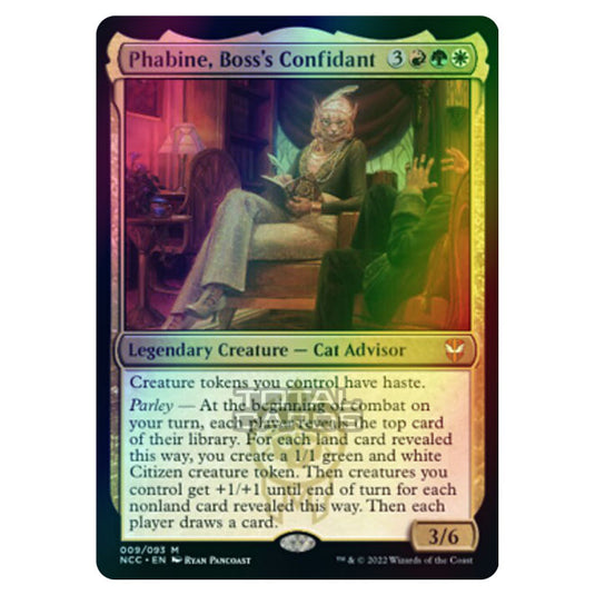 Magic The Gathering - Streets of New Capenna - Phabine, Boss's Confidant - 9/93 (Foil)