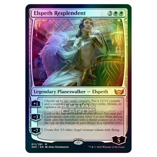 Magic The Gathering - Streets of New Capenna - Elspeth Resplendent - 11/281 (Foil)