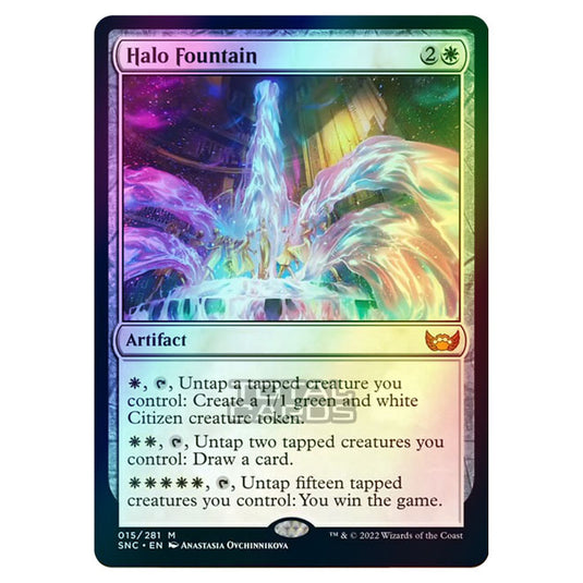 Magic The Gathering - Streets of New Capenna - Halo Fountain - 15/281 (Foil)