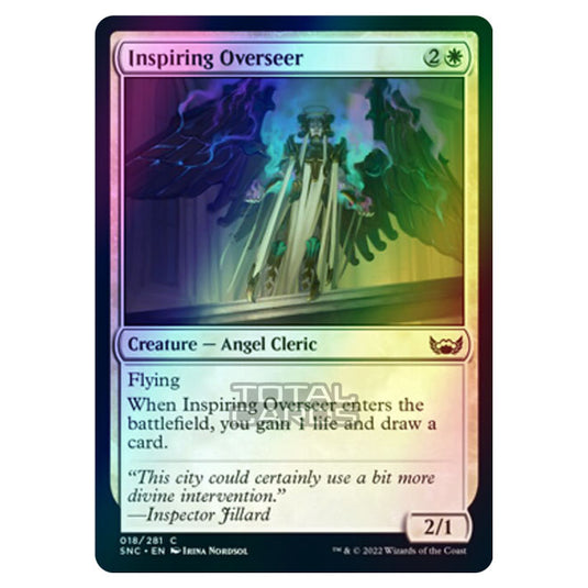 Magic The Gathering - Streets of New Capenna - Inspiring Overseer - 18/281 (Foil)