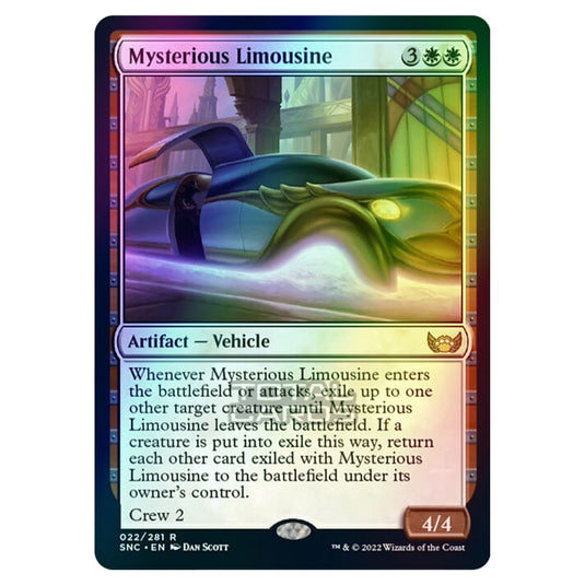 Magic The Gathering - Streets of New Capenna - Mysterious Limousine - 22/281 (Foil)