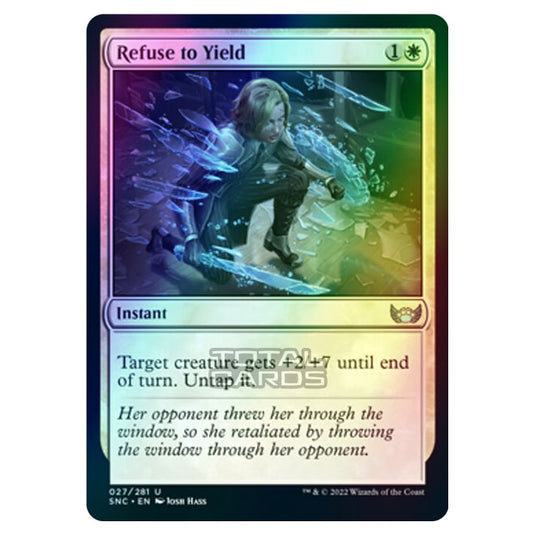 Magic The Gathering - Streets of New Capenna - Refuse to Yield - 27/281 (Foil)