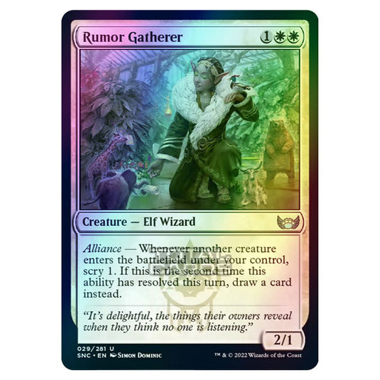 Magic The Gathering - Streets of New Capenna - Rumor Gatherer - 29/281 (Foil)