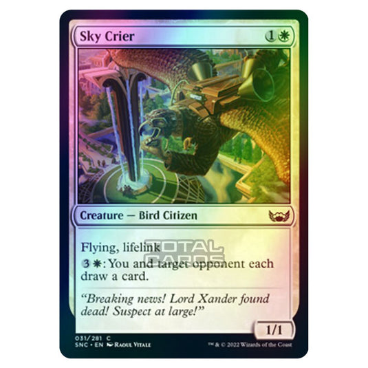 Magic The Gathering - Streets of New Capenna - Sky Crier - 31/281 (Foil)