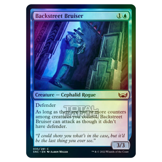 Magic The Gathering - Streets of New Capenna - Backstreet Bruiser - 35/281 (Foil)