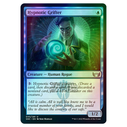 Magic The Gathering - Streets of New Capenna - Hypnotic Grifter - 45/281 (Foil)