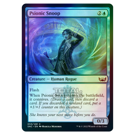 Magic The Gathering - Streets of New Capenna - Psionic Snoop - 53/281 (Foil)