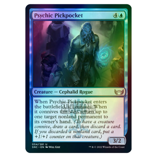 Magic The Gathering - Streets of New Capenna - Psychic Pickpocket - 54/281 (Foil)