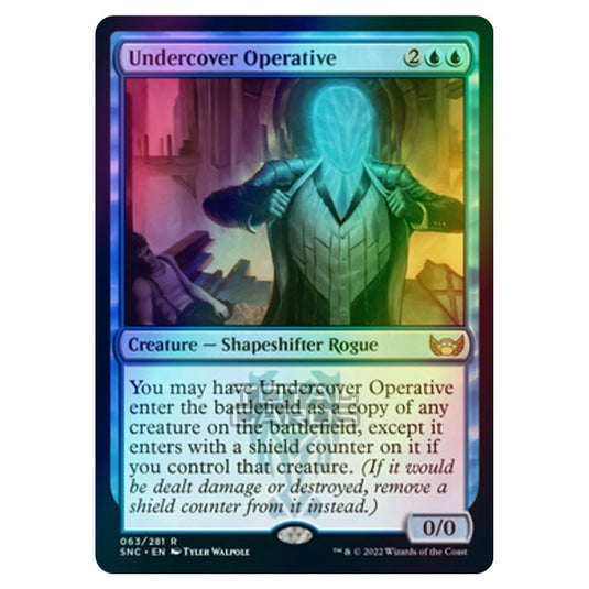 Magic The Gathering - Streets of New Capenna - Undercover Operative - 63/281 (Foil)